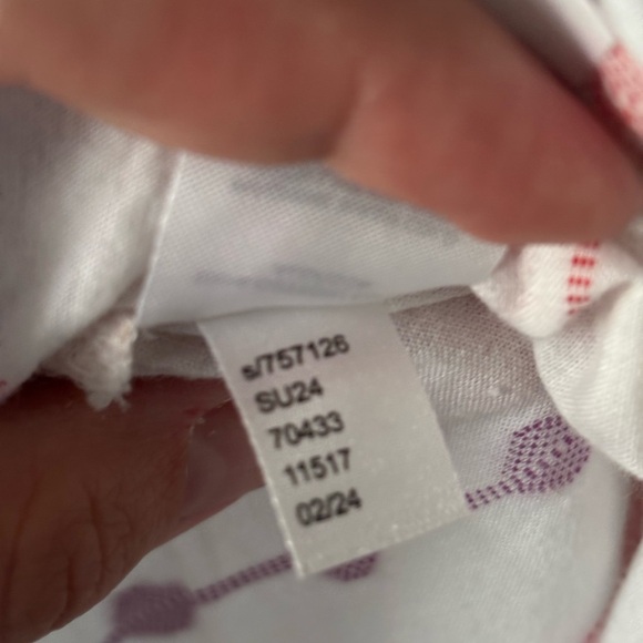 Loft | Embroidered Short Sleeve Colorful Button Down | M 🌸👕 - Picture 6 of 10